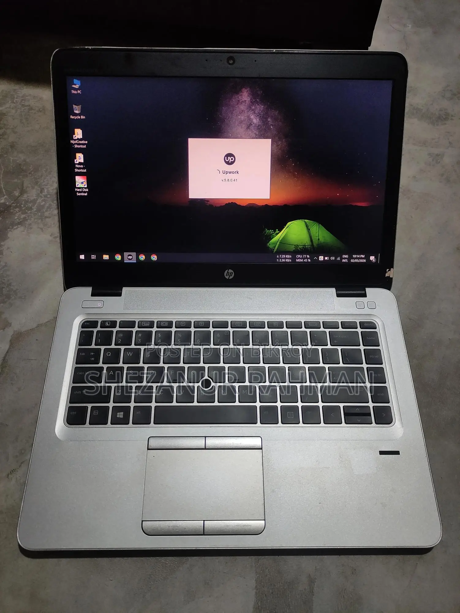 Laptop HP EliteBook 840 G4 8GB Intel Core I5 SSD 256GB