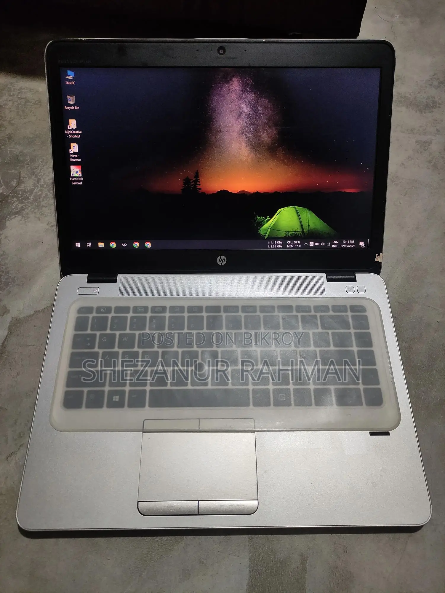 Laptop HP EliteBook 840 G4 8GB Intel Core I5 SSD 256GB