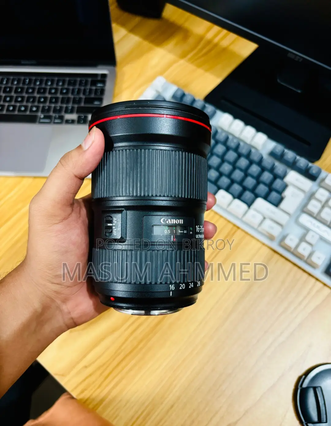 Canon Ef 16-35mm F/2.8l Iii Usm Lens Used