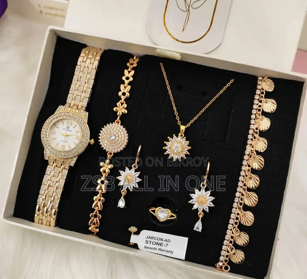 Exclusive Zarkan AD Stone Jewelry Set