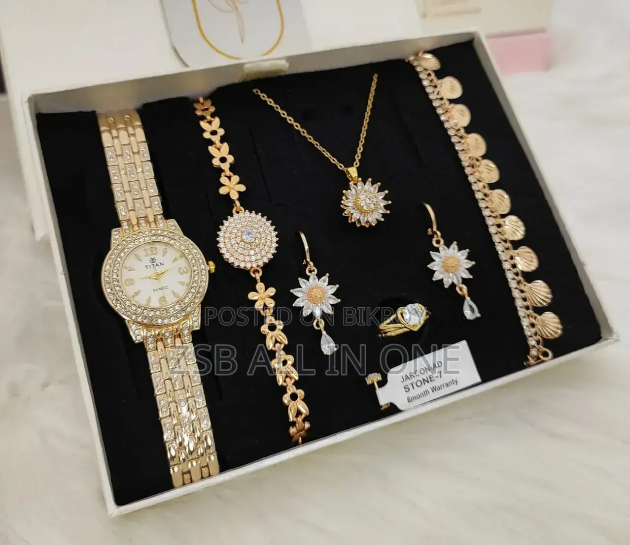 Exclusive Zarkan AD Stone Jewelry Set