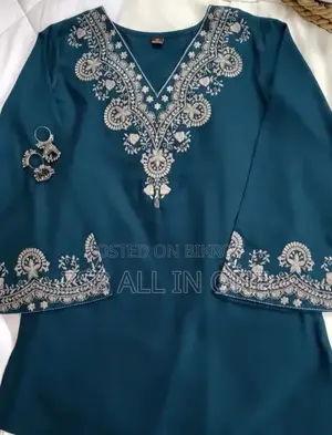 Pure Cotton Jori Embroidered One Piece