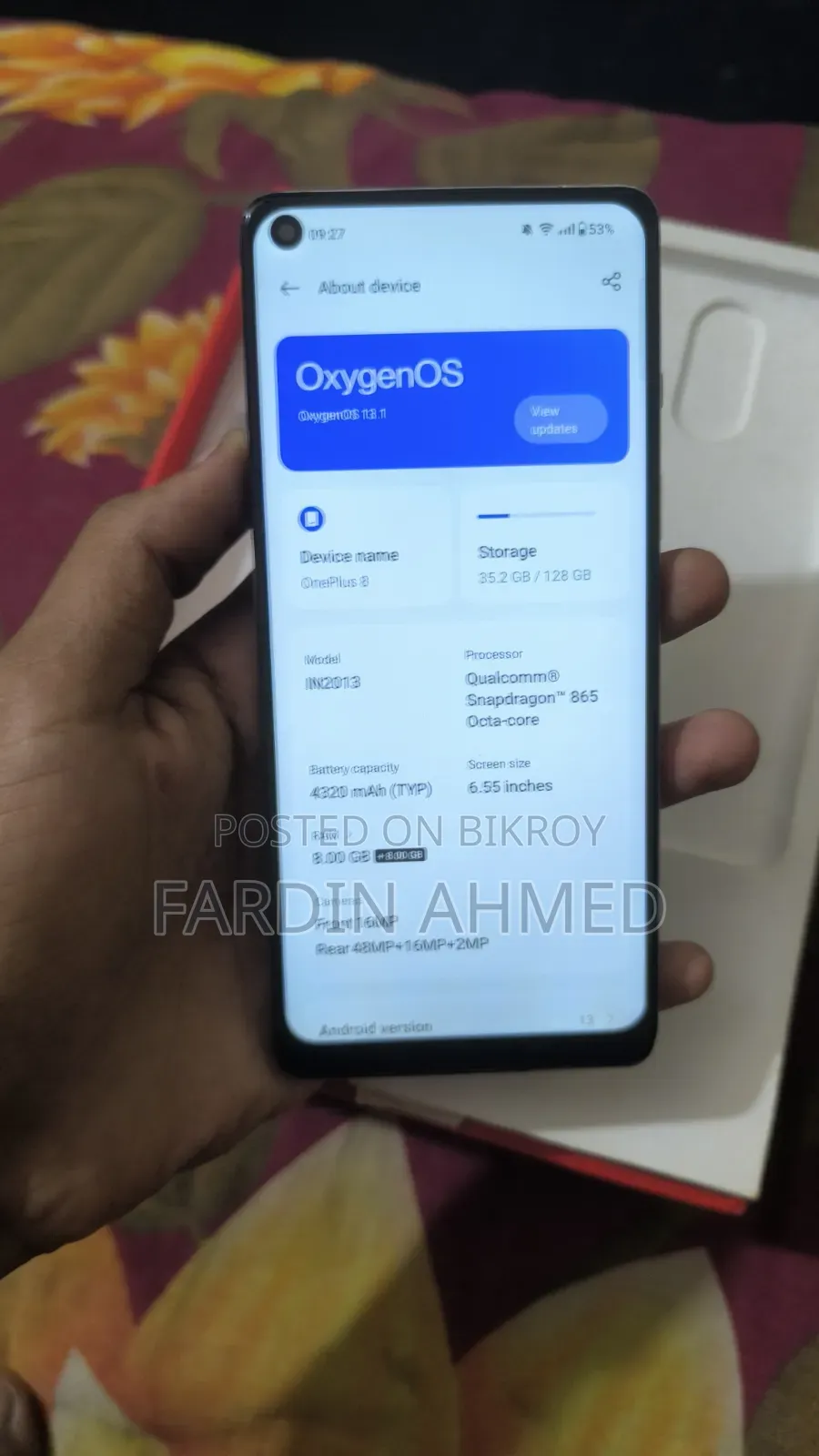 OnePlus 8 128 GB Blue