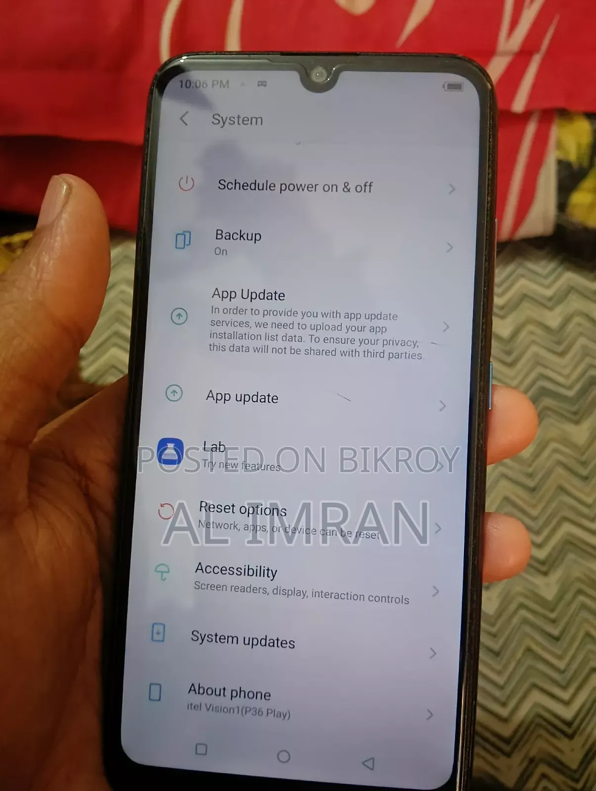 Itel Vision 1 32 GB Gray