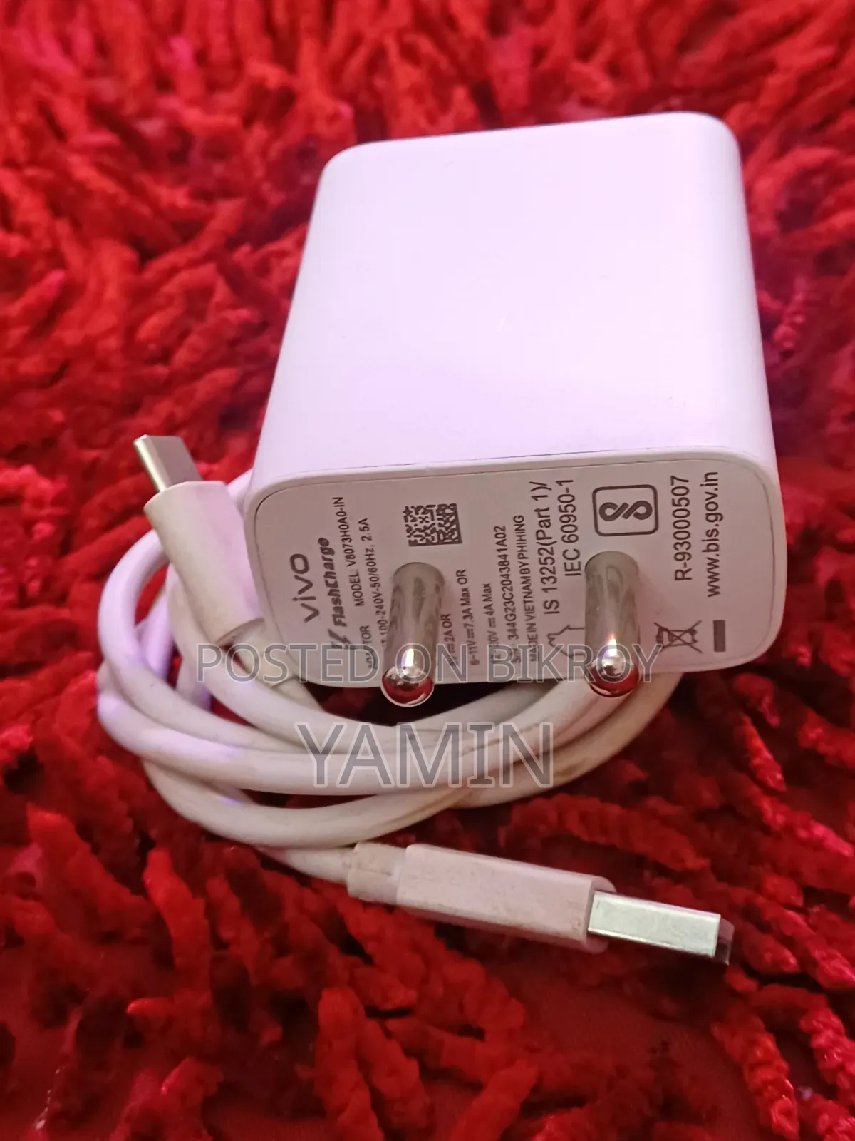Vivo V40 80 Watt Original Charger