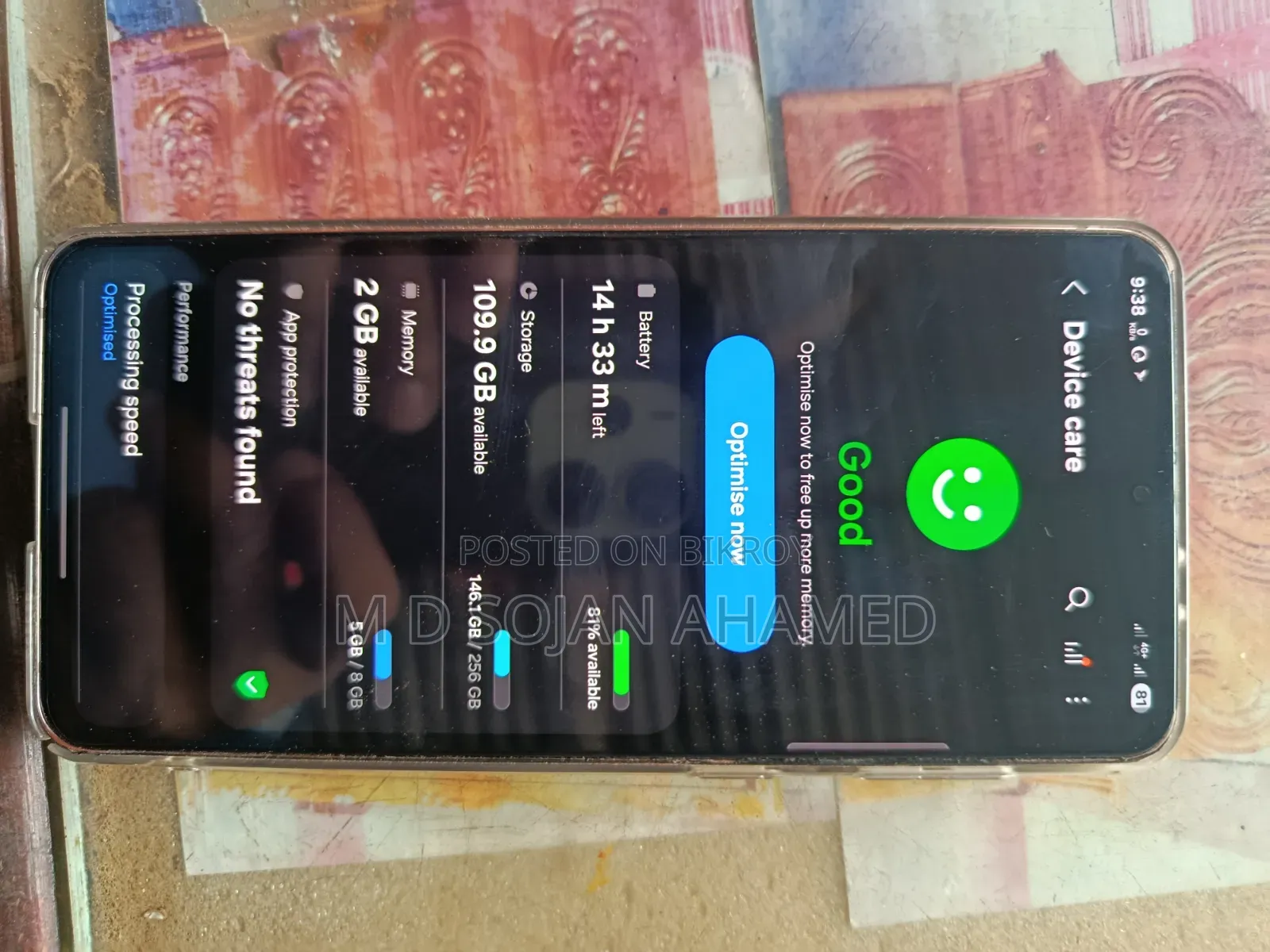Samsung Galaxy S21+ 5G 256 GB Rose Gold