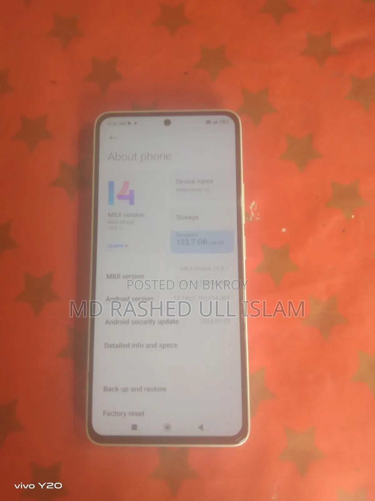 Xiaomi Redmi Note 13 256 GB Rose Gold