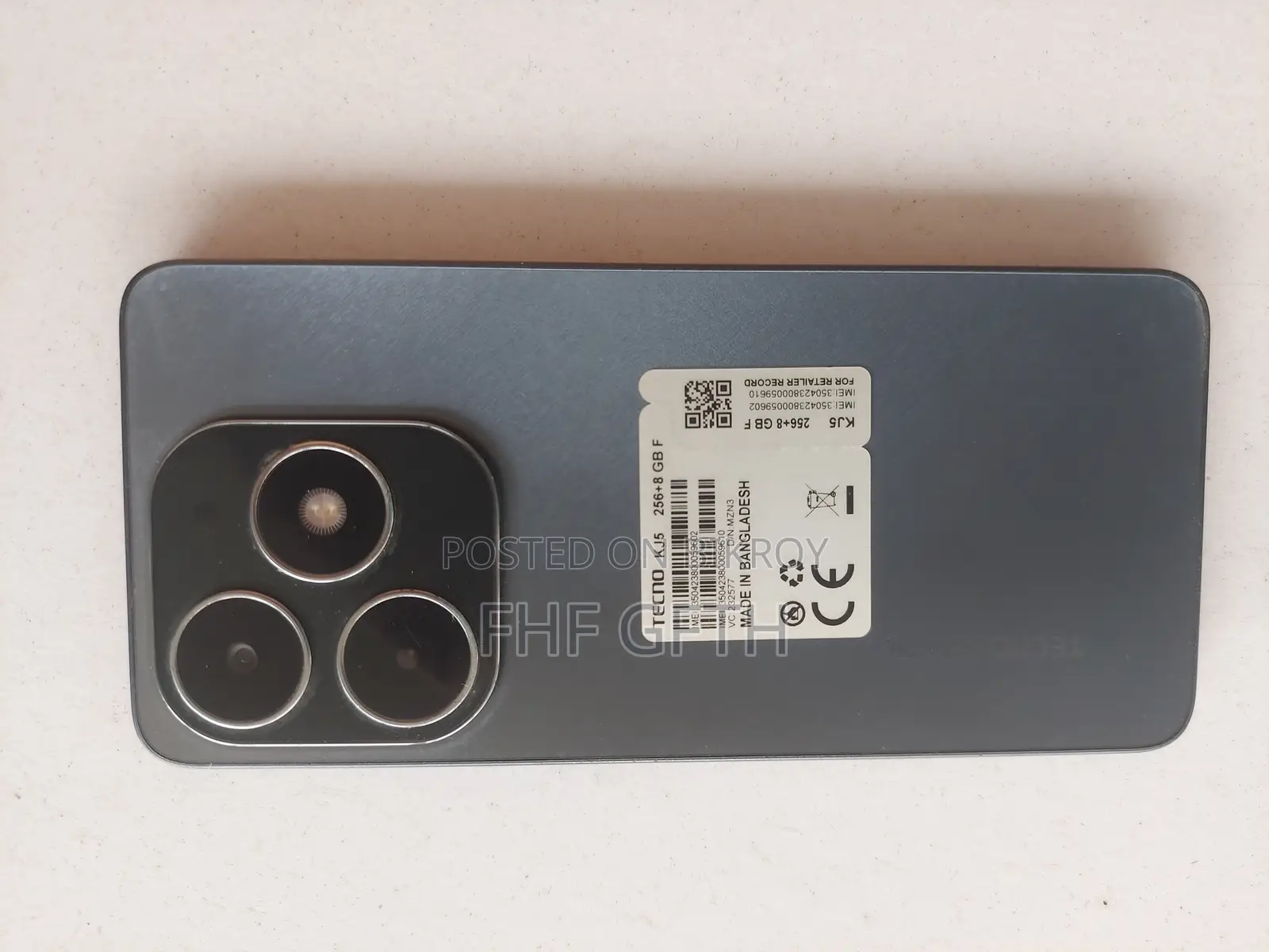 Tecno Spark 20 256 GB Black