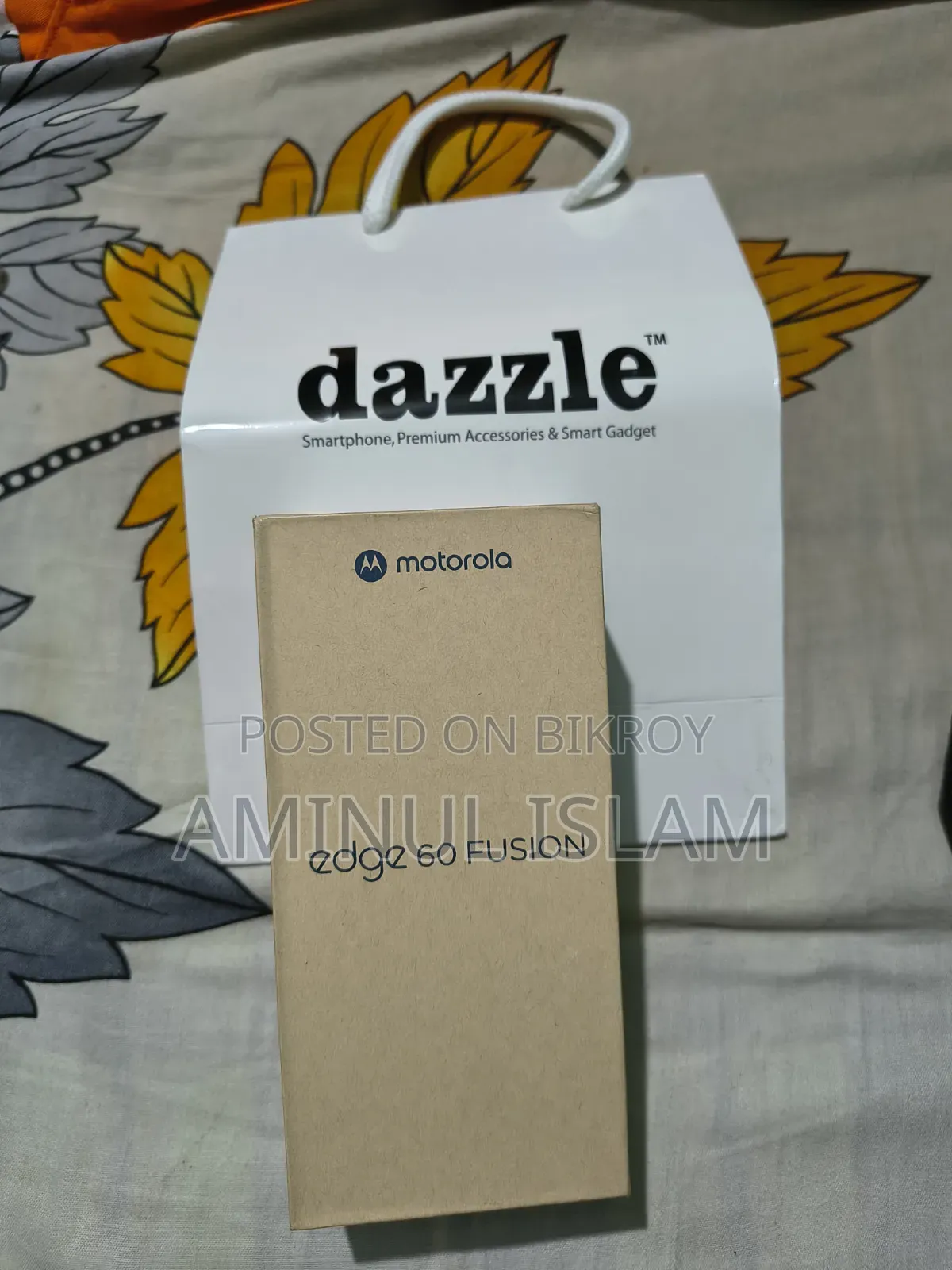 New Motorola Edge 60 Fusion 256 GB Blue