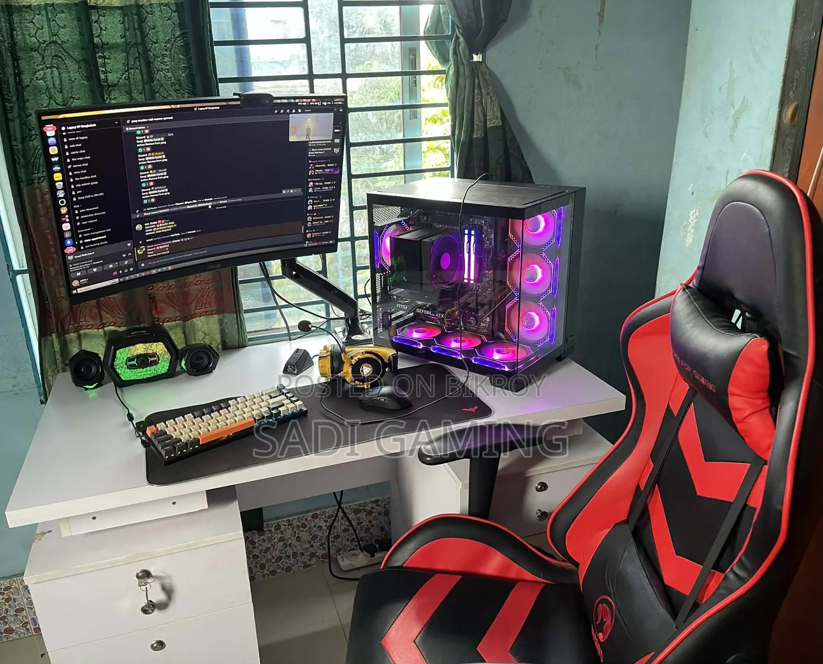 Desktop Computer MSI AG270 2PC 32GB AMD Ryzen 7 SSD 1T