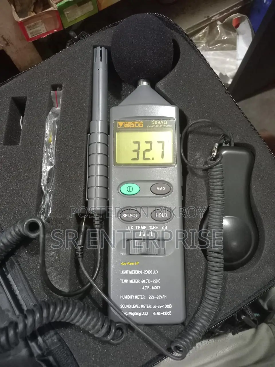 4 In 1 Environment Meter (Precision Gold)