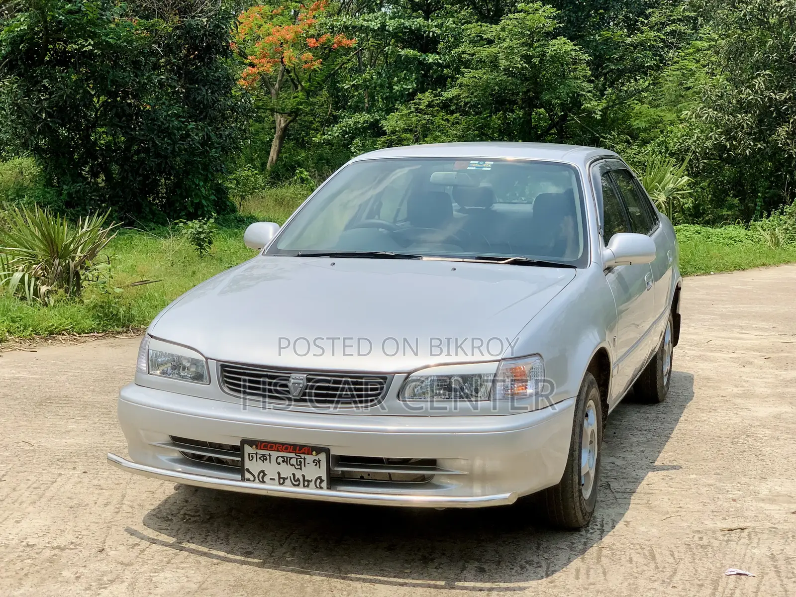 Toyota Corolla Sedan Automatic 1997 Silver