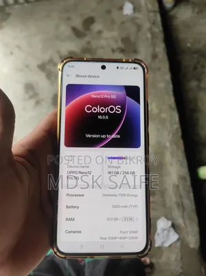 Oppo Reno12 Pro 5G 256 GB Gold