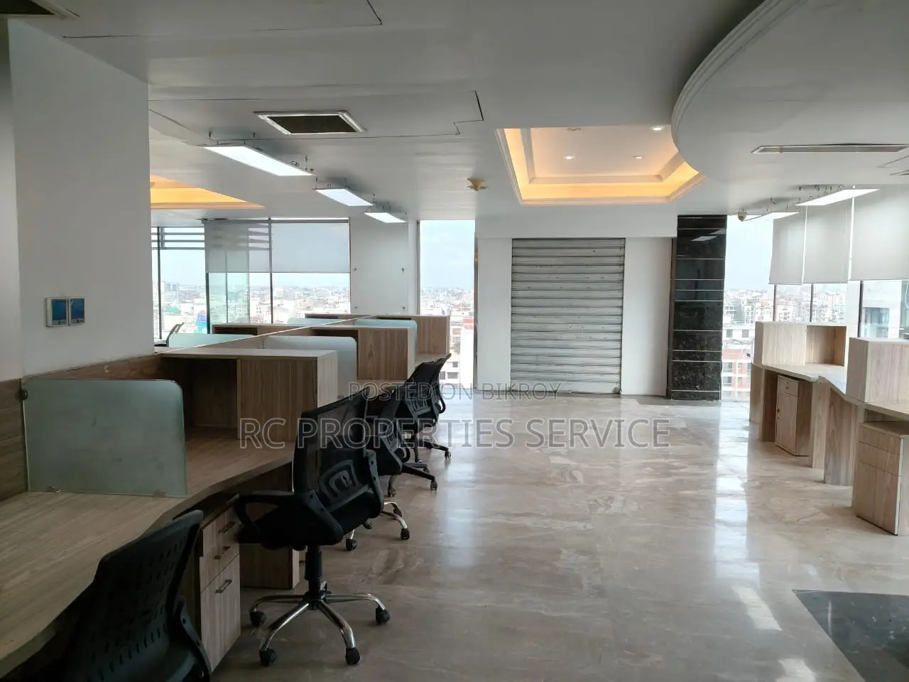 6100sft Nice Commercial Decorated Furnished Office Rent Uttara.