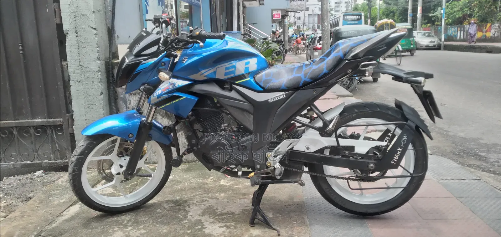 Suzuki Gixxer Monotone 2018 Blue
