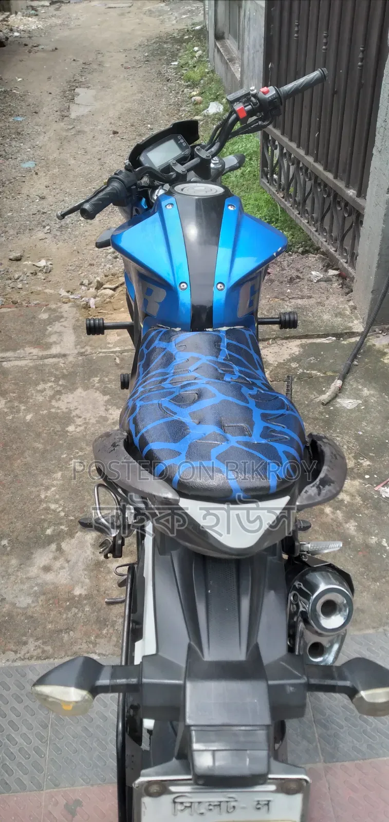 Suzuki Gixxer Monotone 2018 Blue