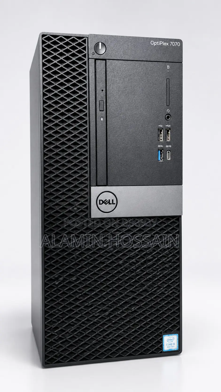 Desktop Computer Dell Optiplex 7070 16GB Intel Core i7 SSHD+SSD 512GB