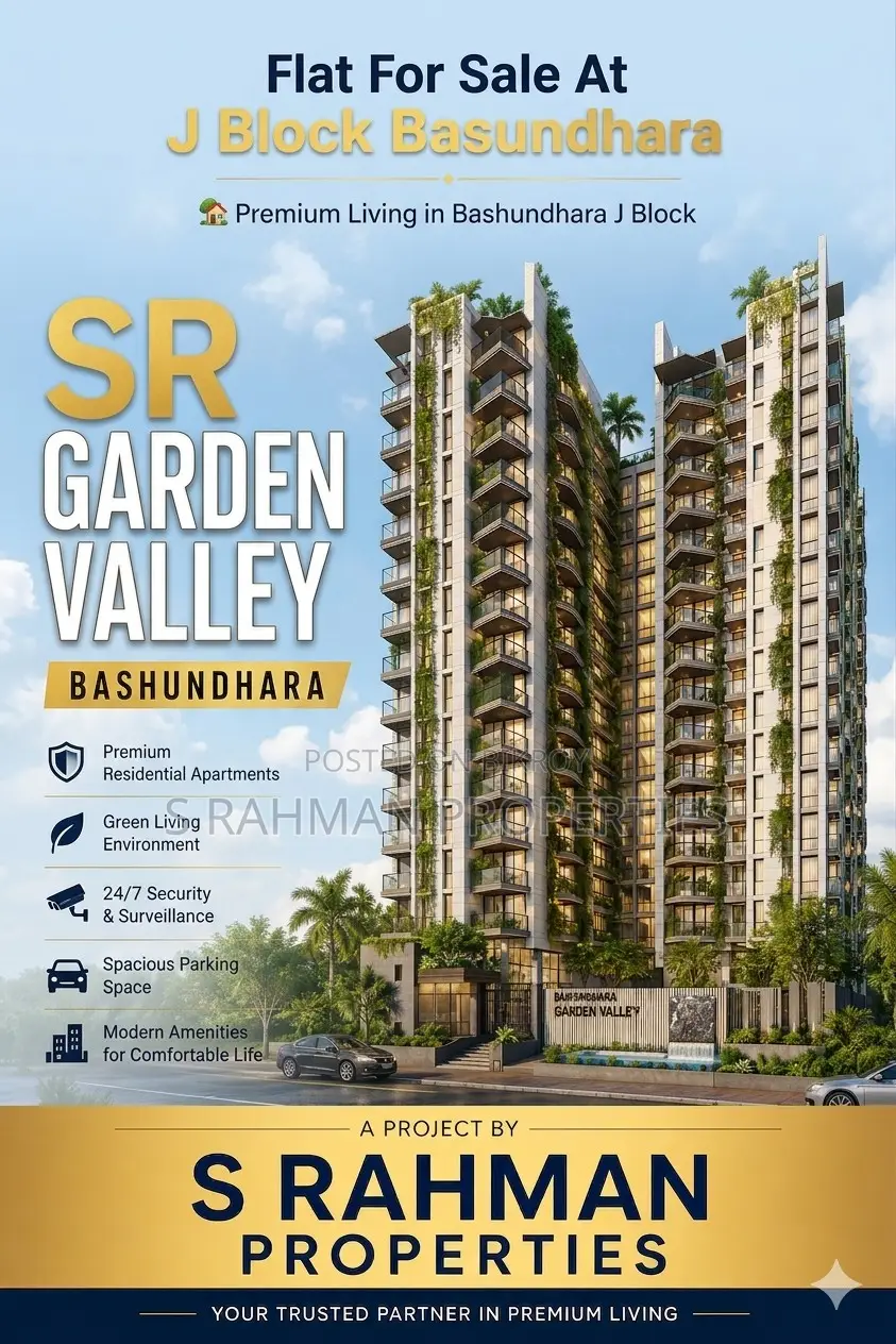 4bdrm Apartment in S Rahman Properties, Basundhara for Sale