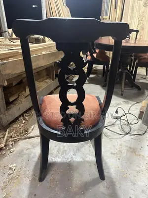 Wooden Dining Table With 6 Chairs