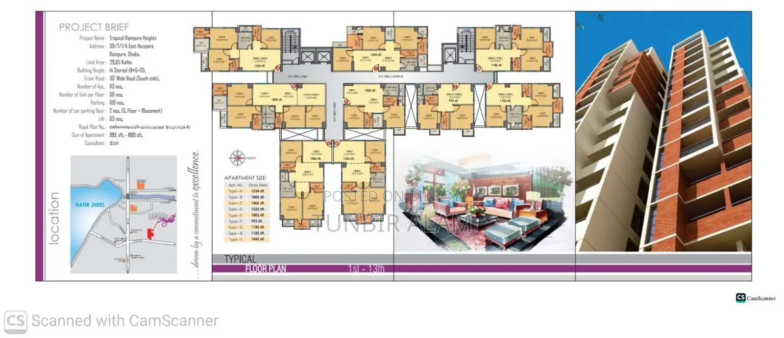Furnished 3bdrm Condo in Tropical Homes Ltd for sale