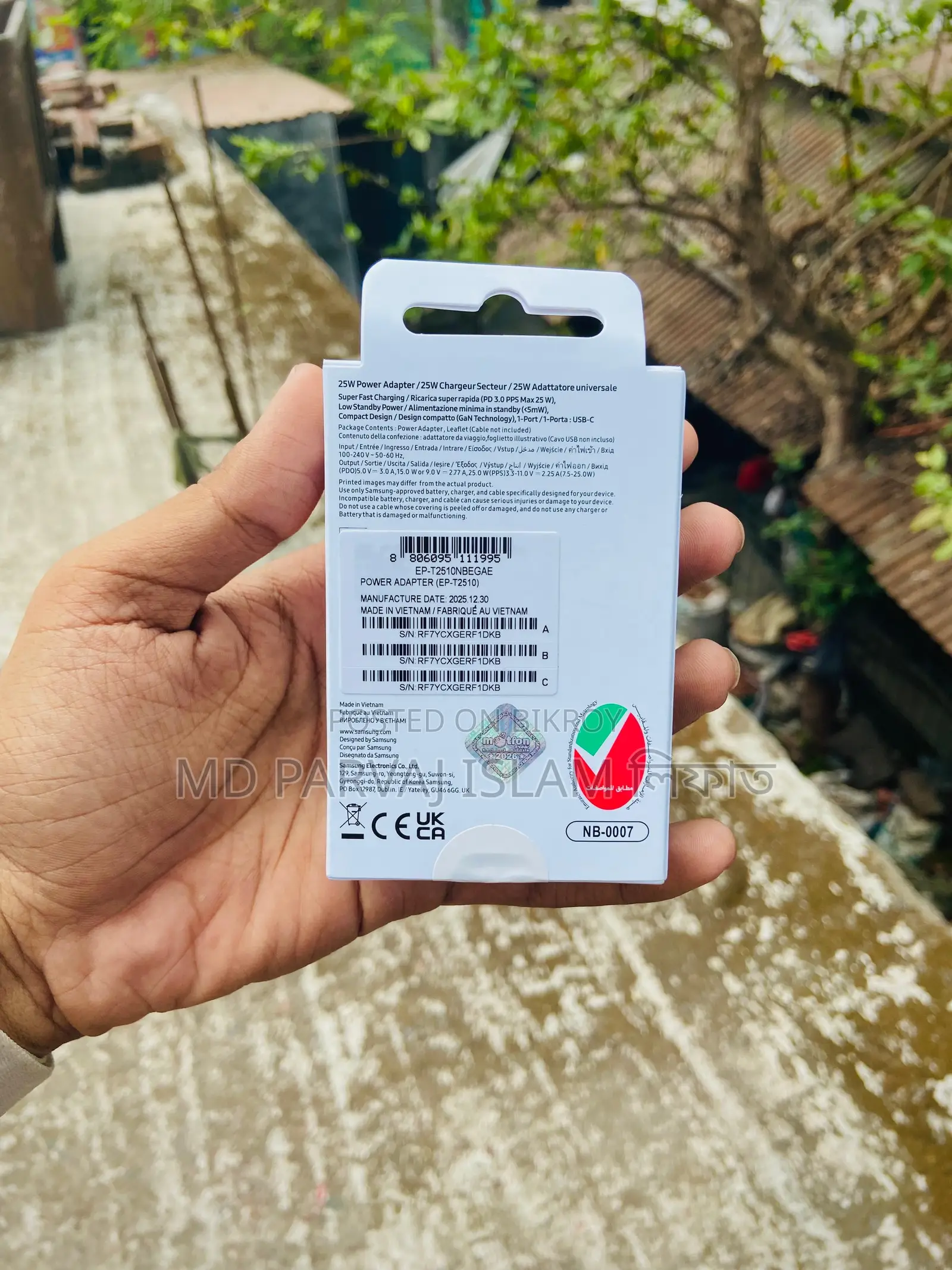 Samsung Authentic 25w Pd Adapter