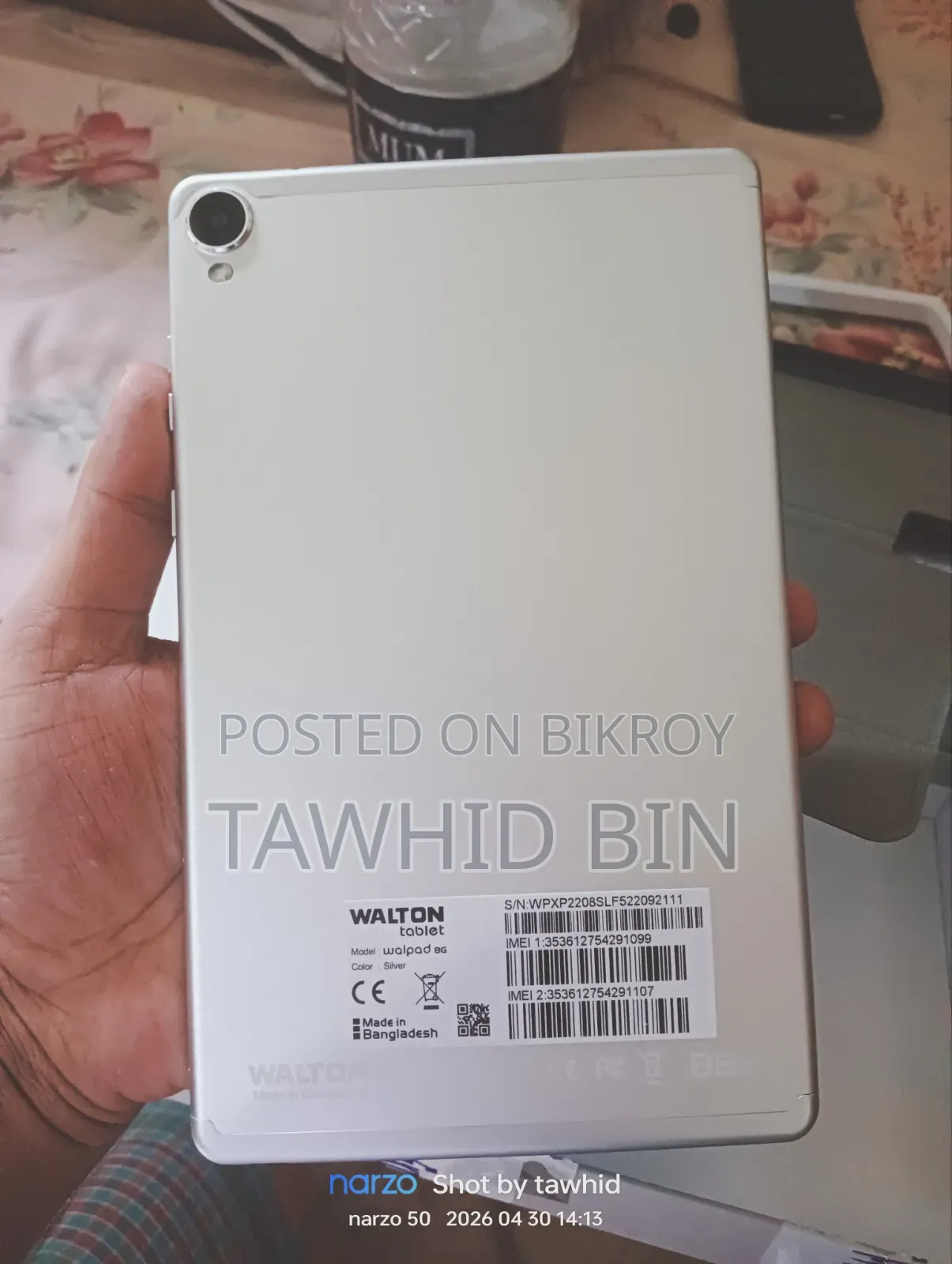 Tablet 64 GB Gray