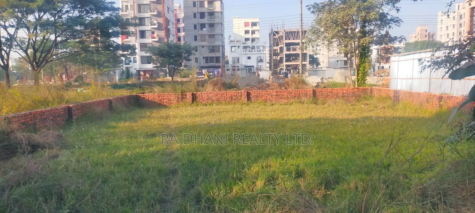 3 কাঠার প্লট বিক্রয় L ব্লক বসুন্ধরা আবাসিক