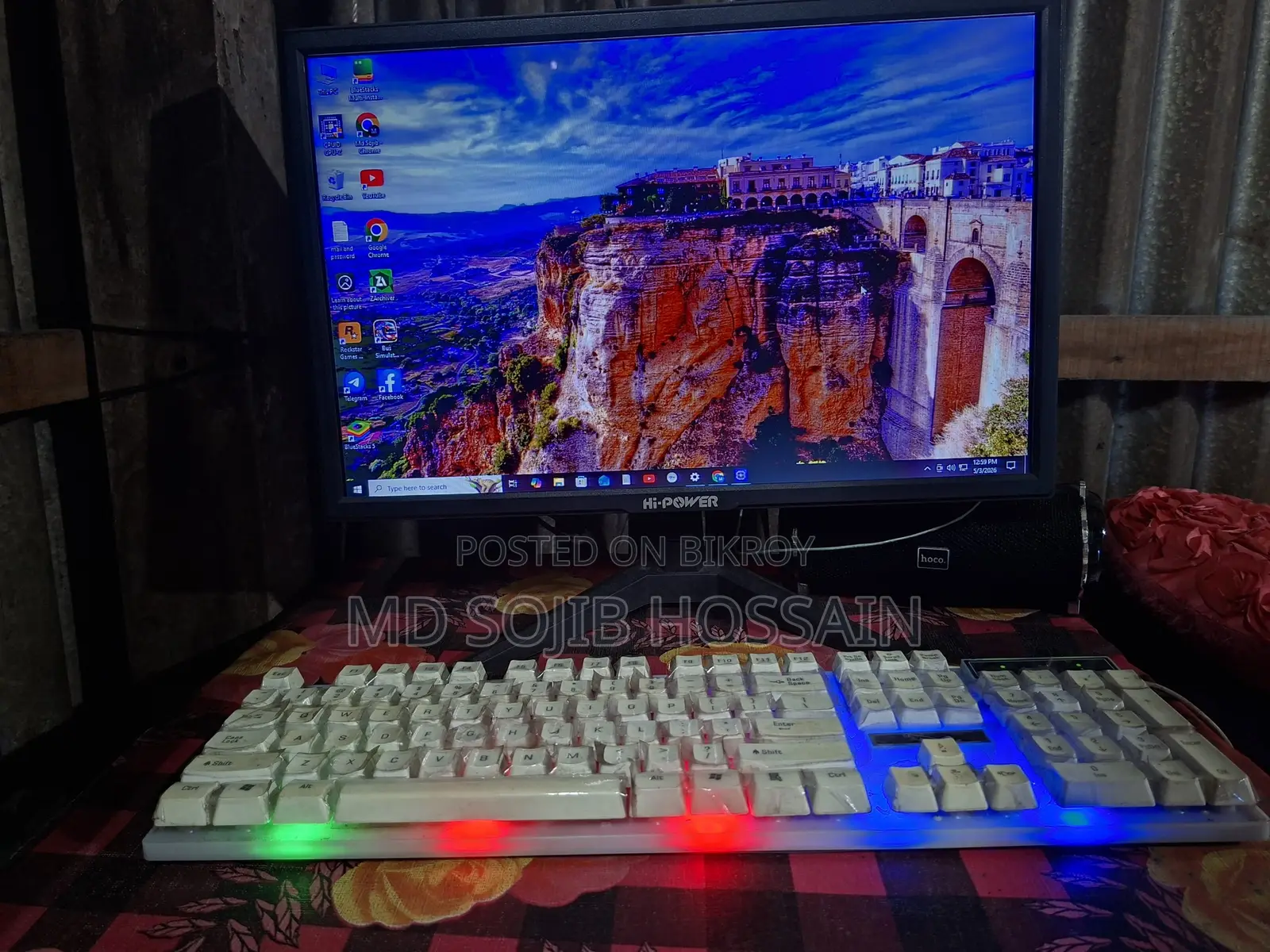 Desktop Computer Asus 16GB Intel Core I5 HDD+SSD 750GB