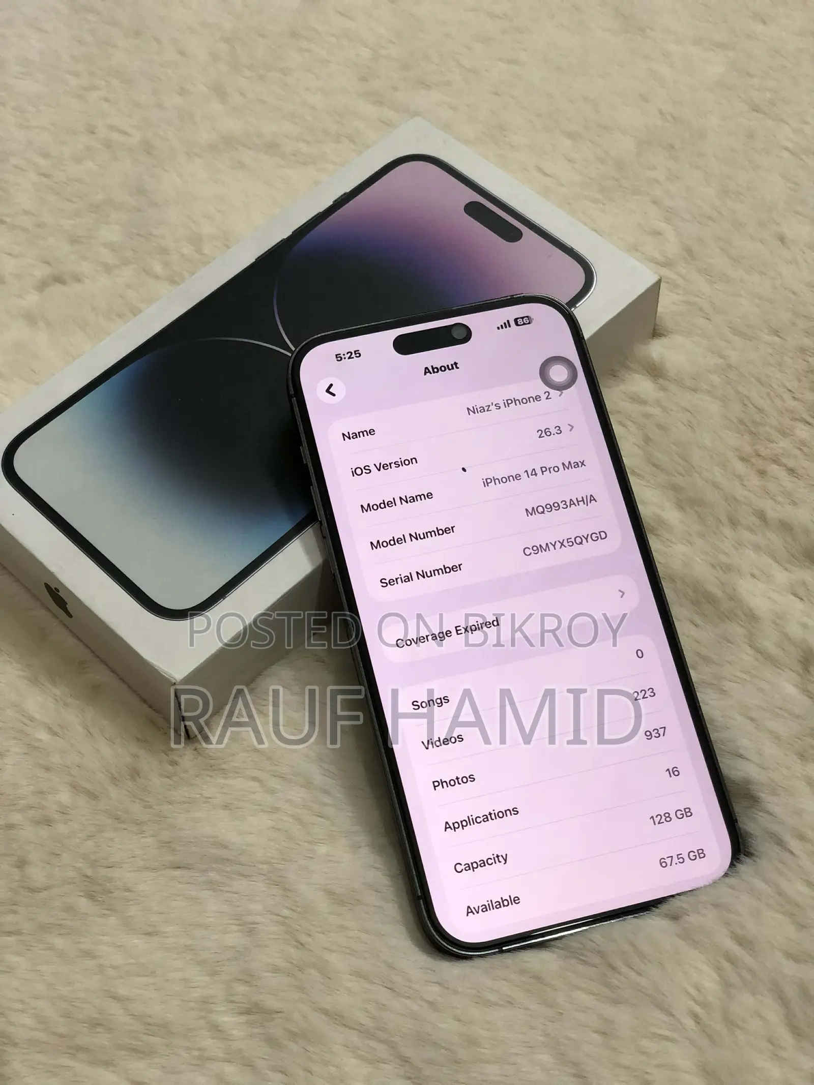 Apple iPhone 14 Pro Max 128 GB Purple