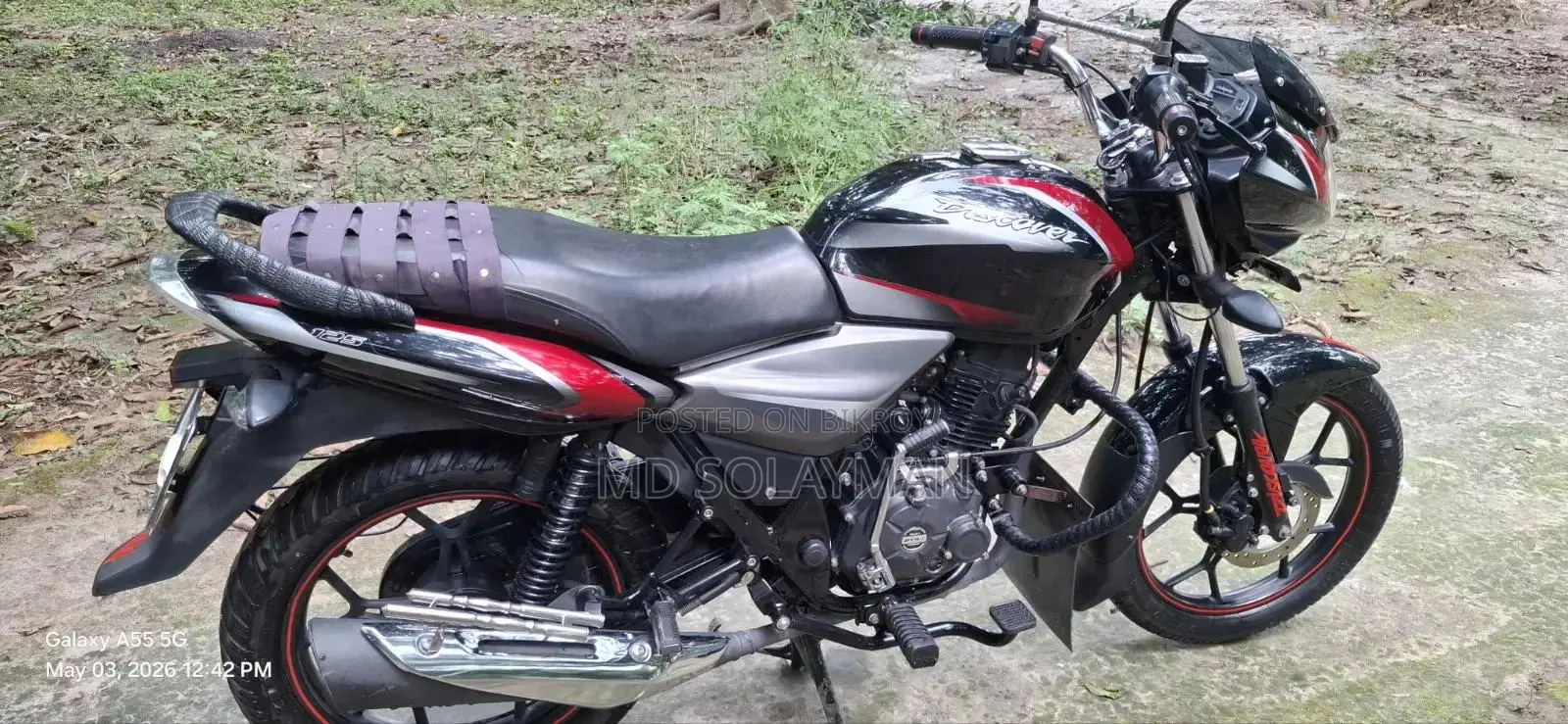 Bajaj Discover 125 2018 Black