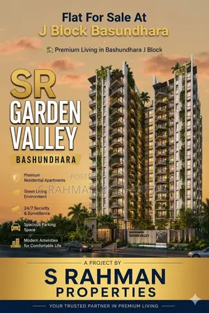 4bdrm Apartment in S Rahman Properties, Basundhara for Sale