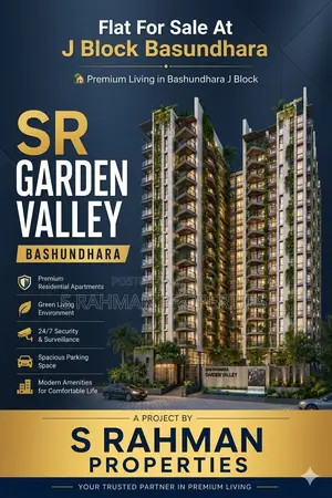 4bdrm Apartment in S Rahman Properties, Basundhara for Sale