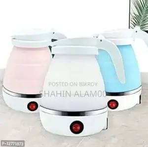 Travelling Folding Kettle Electric Silicone Foldable 0.6l