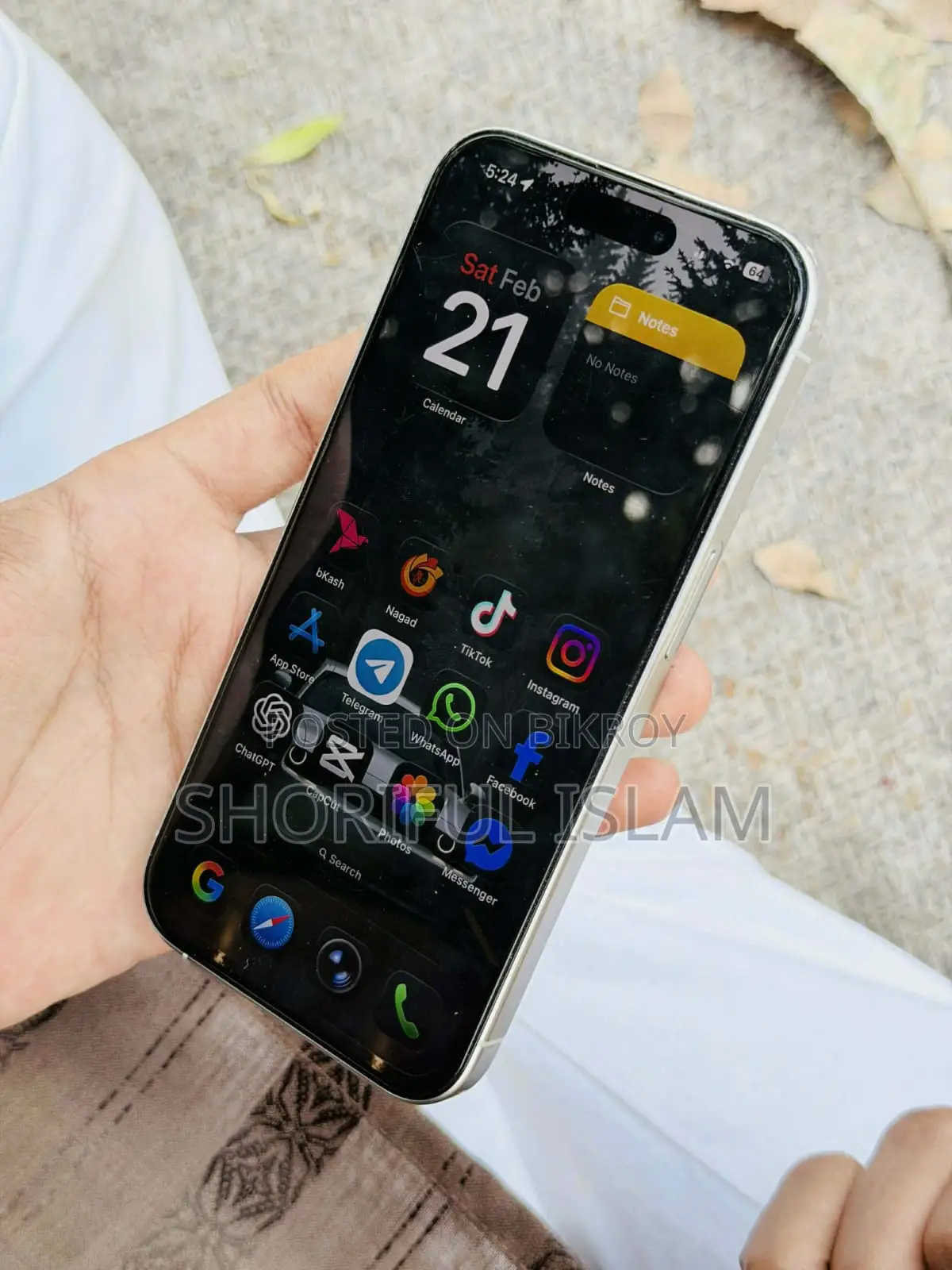 Apple iPhone 15 Pro 128 GB White