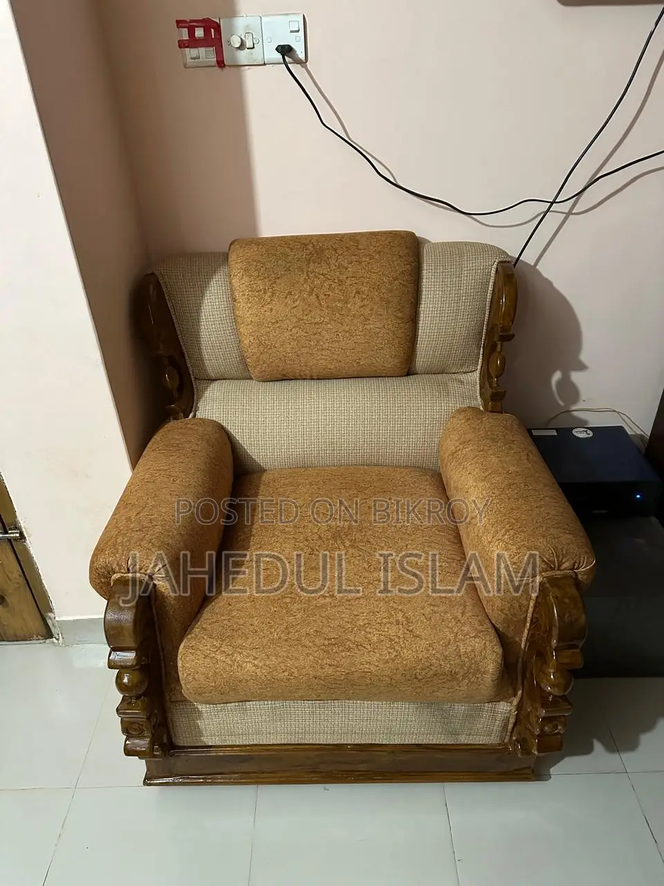 Sofa Set for Sale | Used for one year. [Sofa cover free]