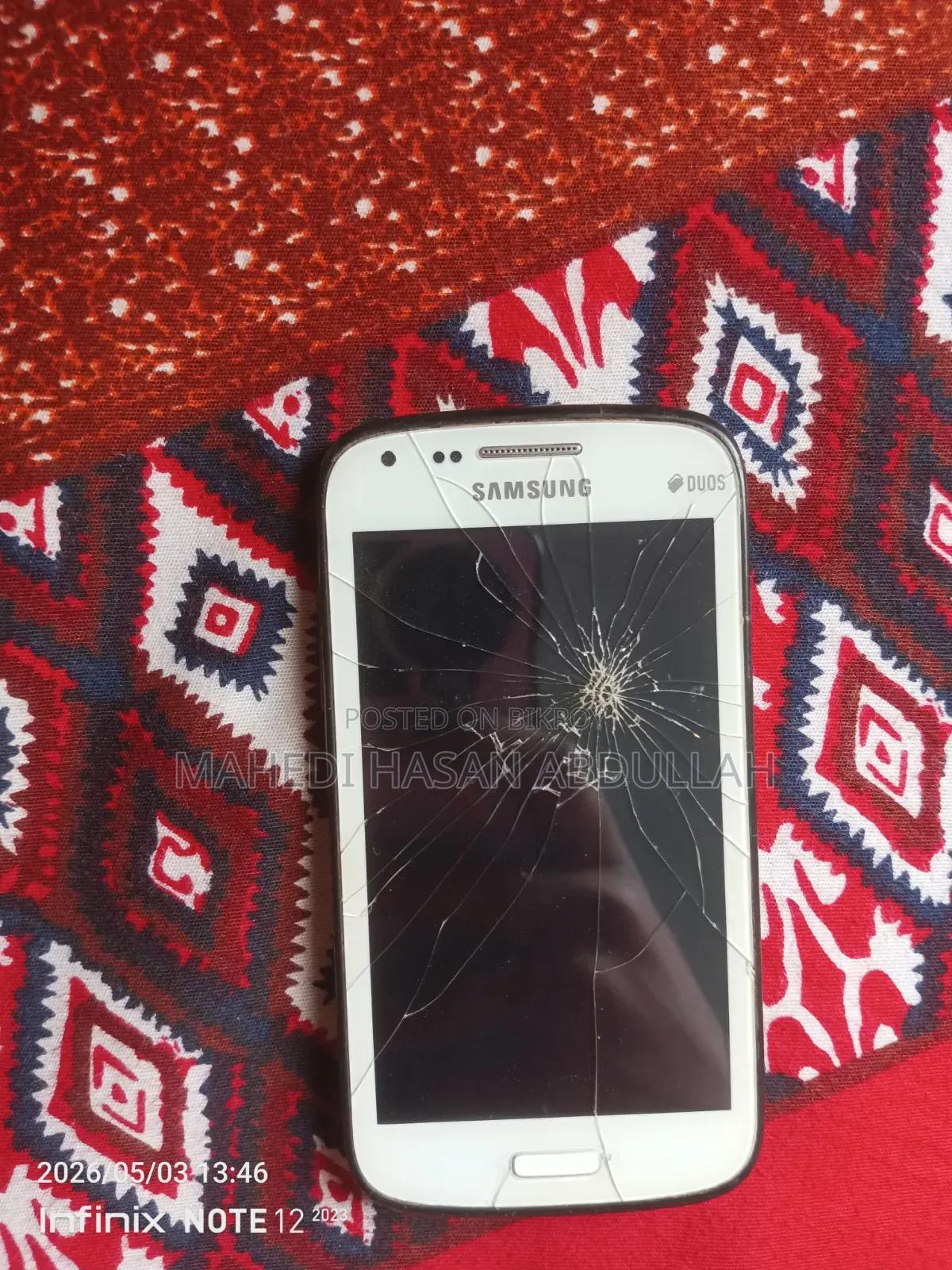 Samsung Galaxy A3 Duos 16 GB White