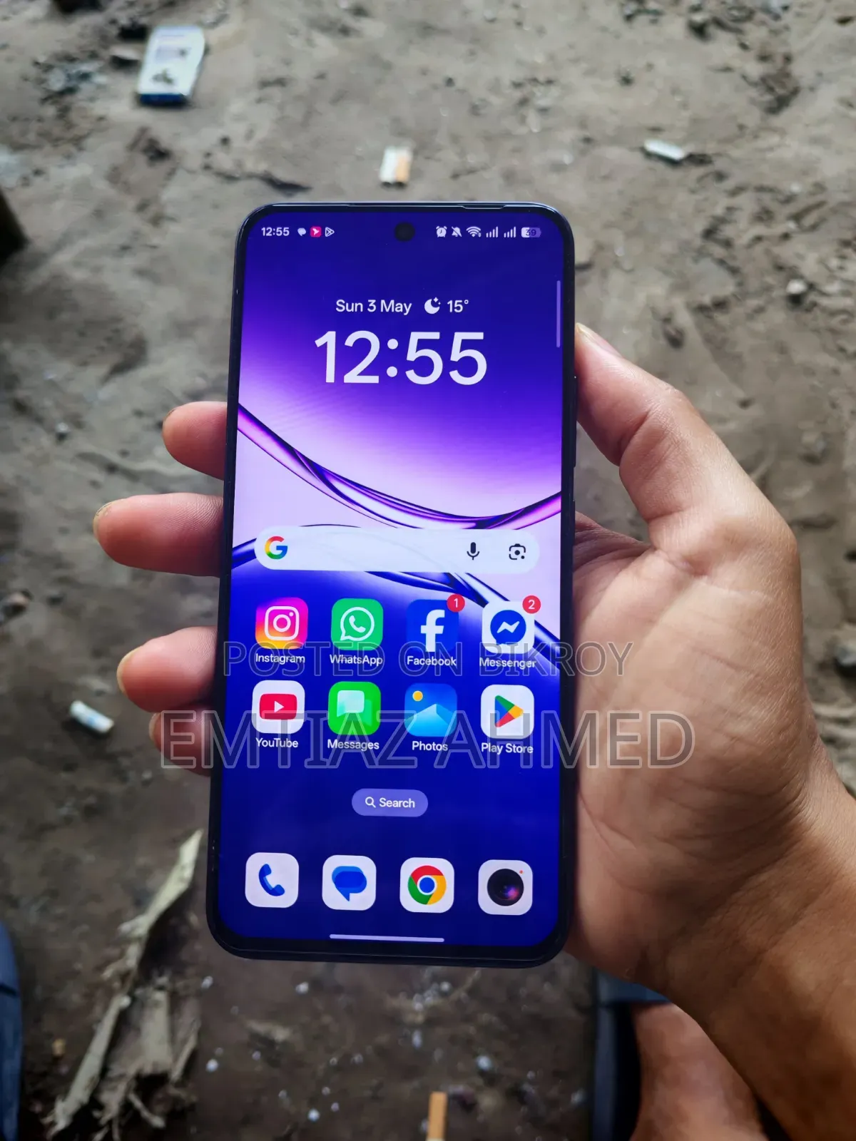 Oppo F29 256 GB Purple
