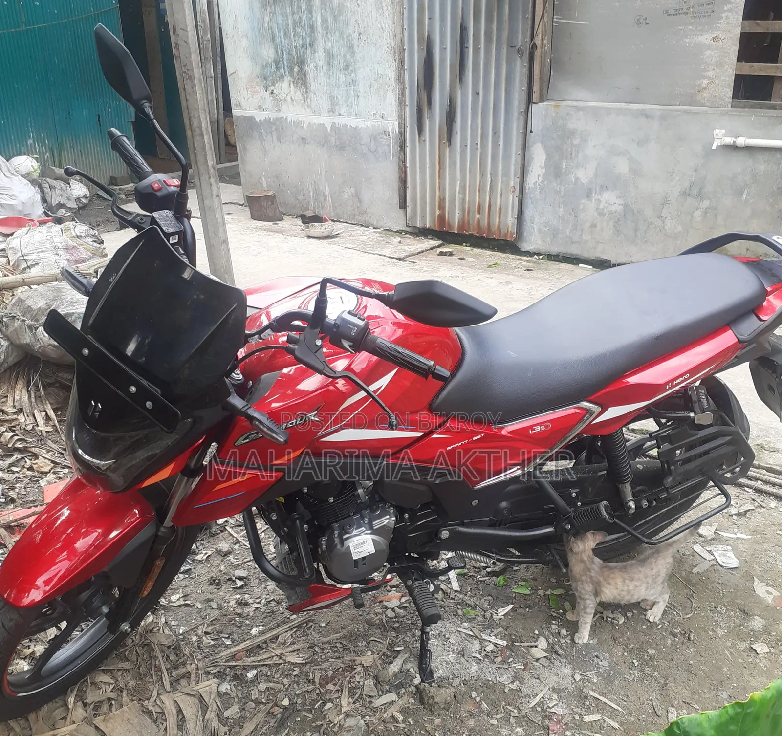 New Hero Glamour X 125 2026 Red