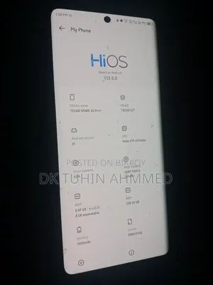 Tecno Spark 20 Pro Plus 256 GB Black