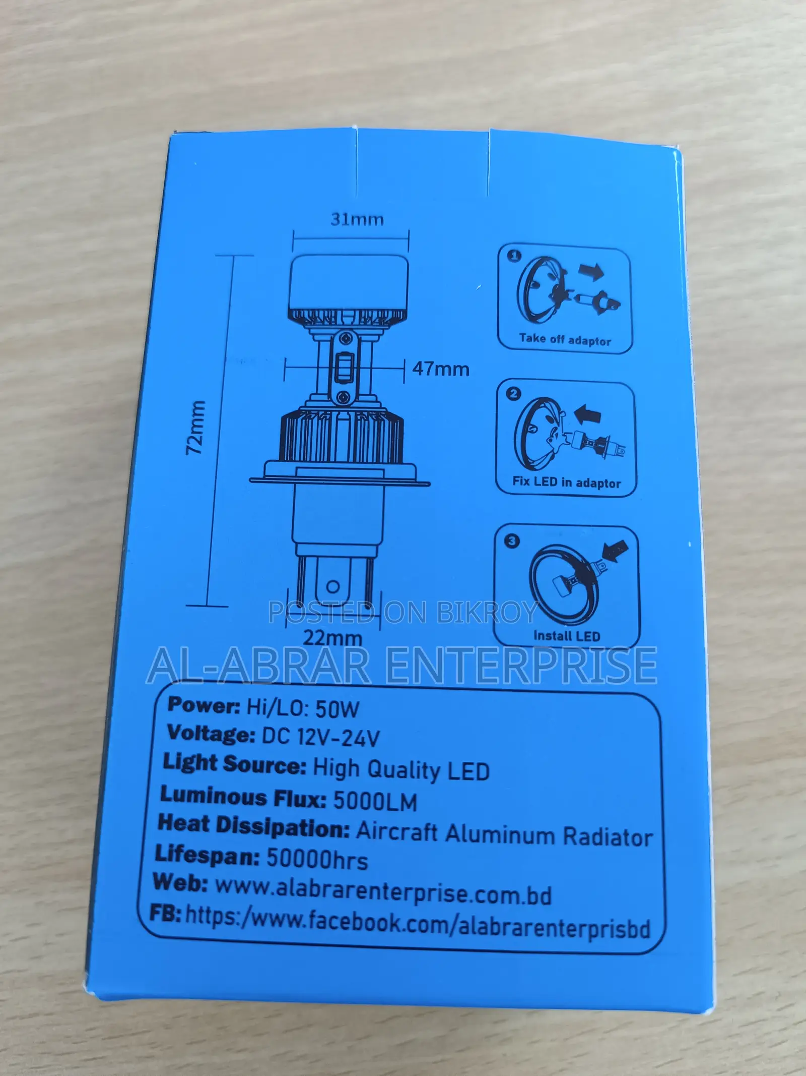 T-9 Led Headlight 0002