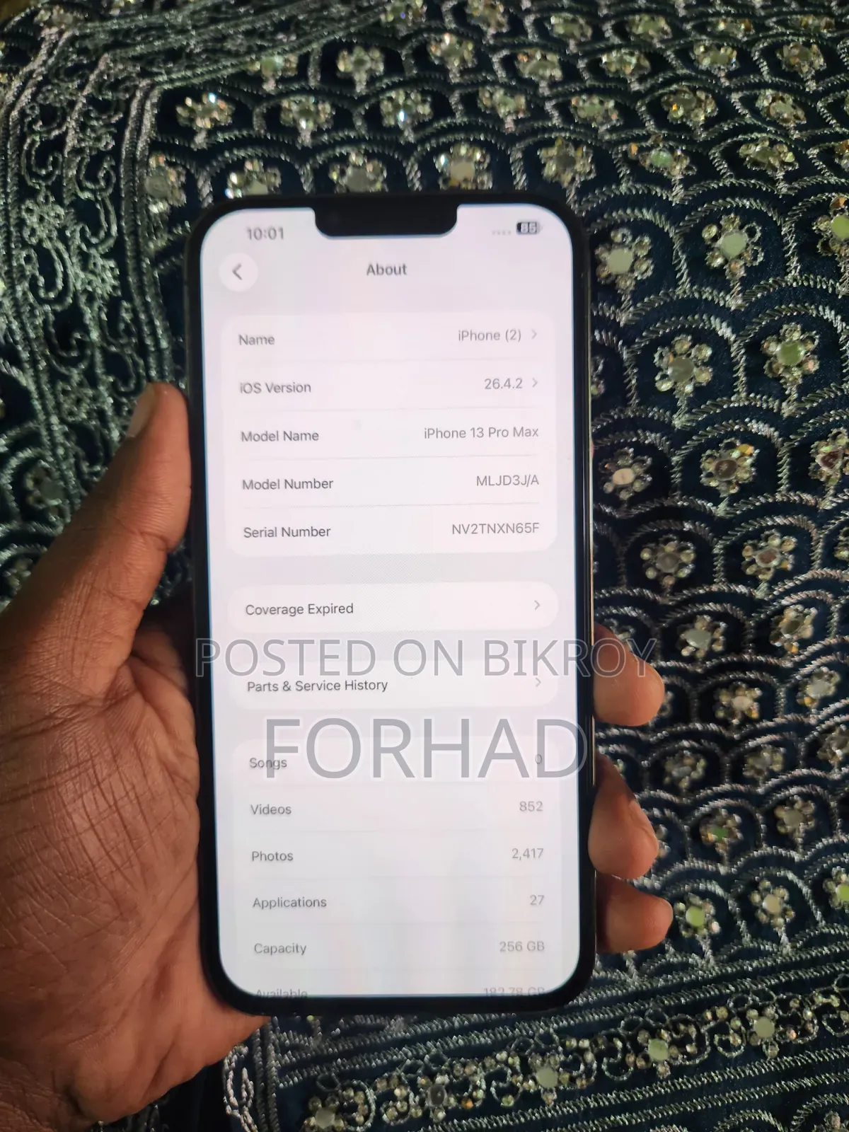 Apple iPhone 13 Pro Max 256 GB Black