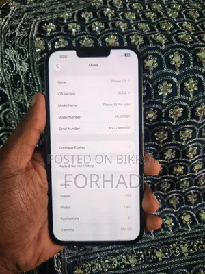 Apple iPhone 13 Pro Max 256 GB Black