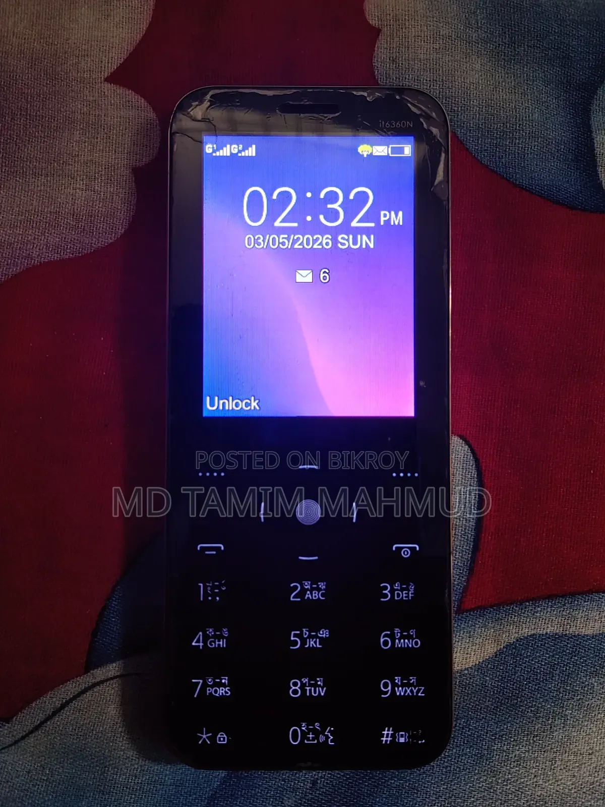 Itel It6360 Gold