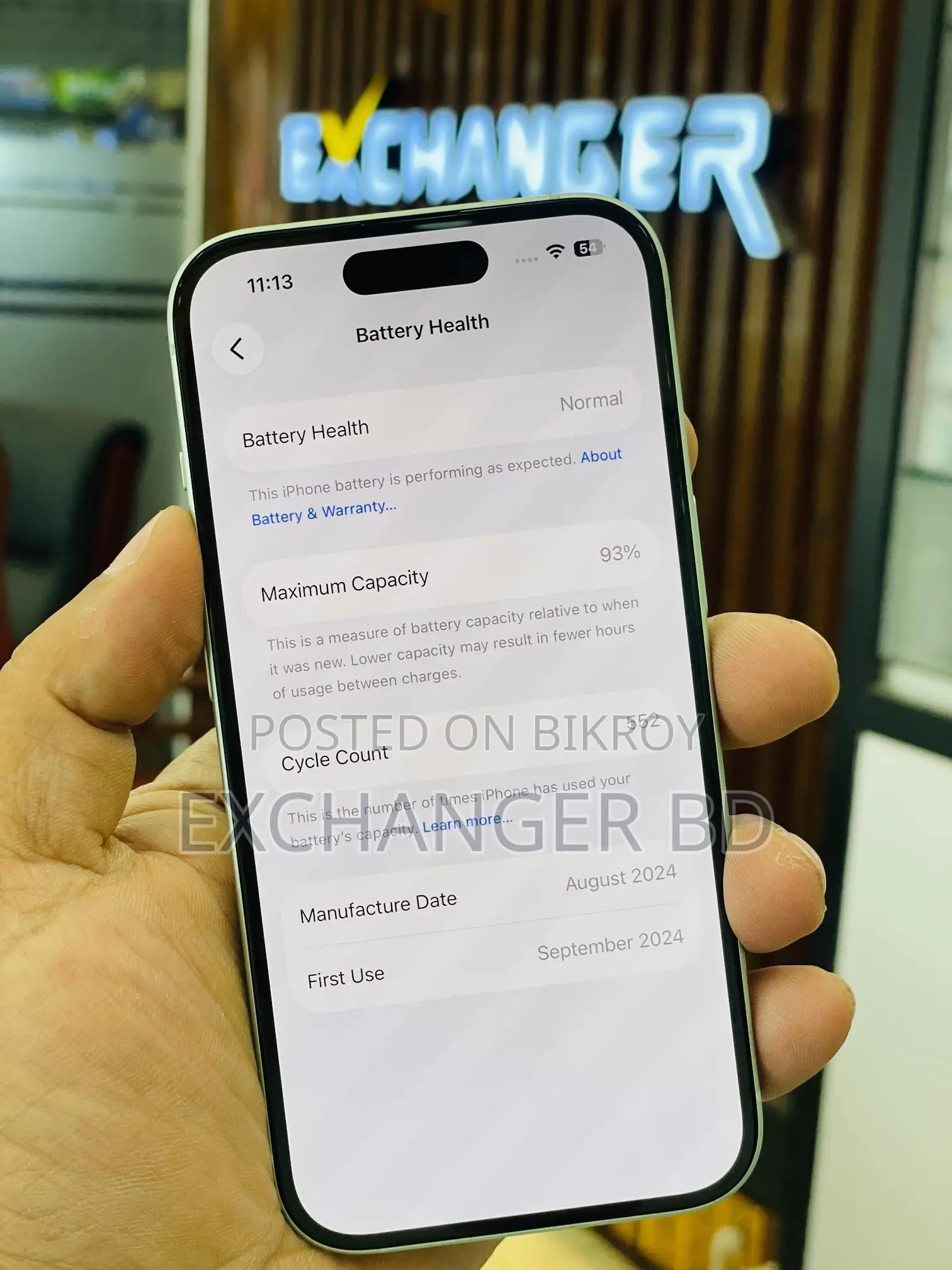 Apple iPhone 15 128 GB Green