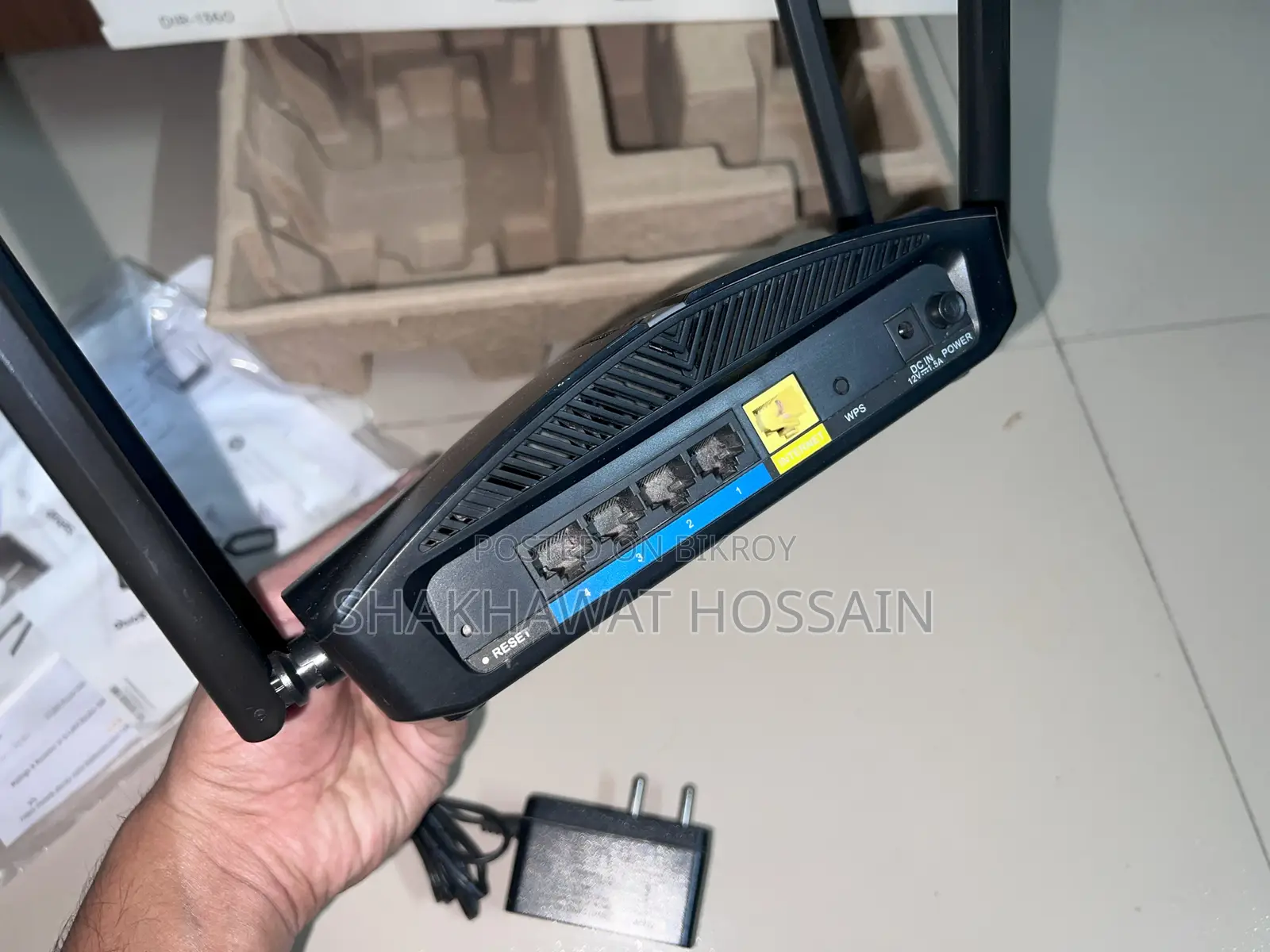Dlink 4 Antenna Gaming Router | With USB Port