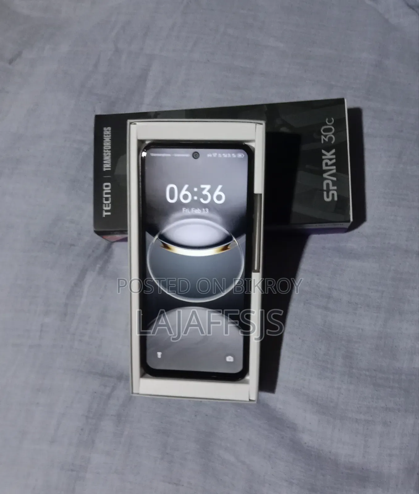 Tecno Spark 30C 128 GB Black