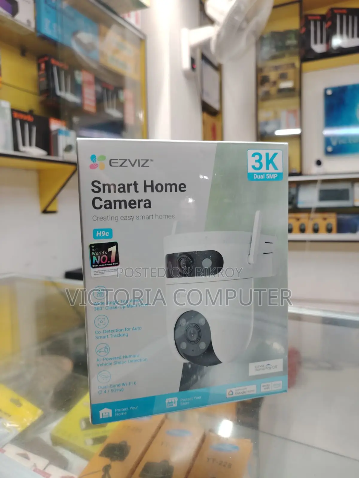 Ezviz Cs-H9c Dual 5mp+5mp Pt Wifi Camera
