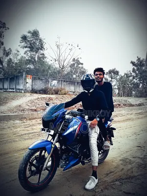 TVS Apache RTR 160 2v Refresh X-connect 2016 Blue