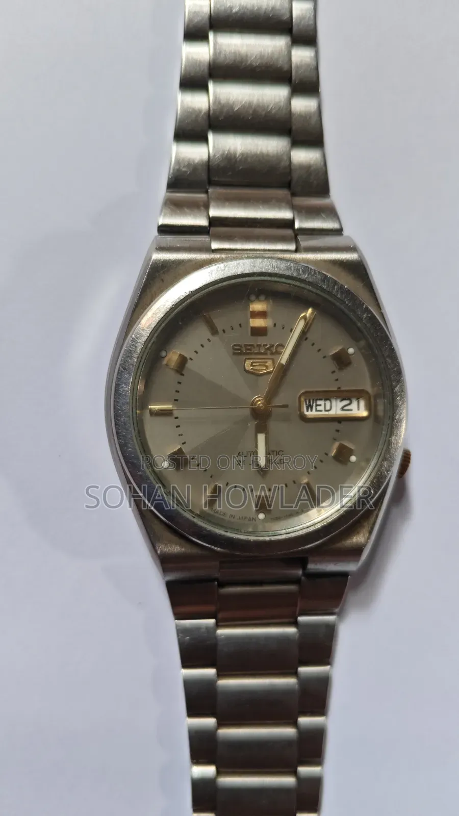 Original Japanese Seiko 5 Watch
