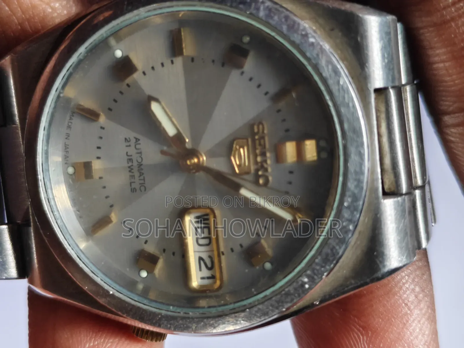 Original Japanese Seiko 5 Watch